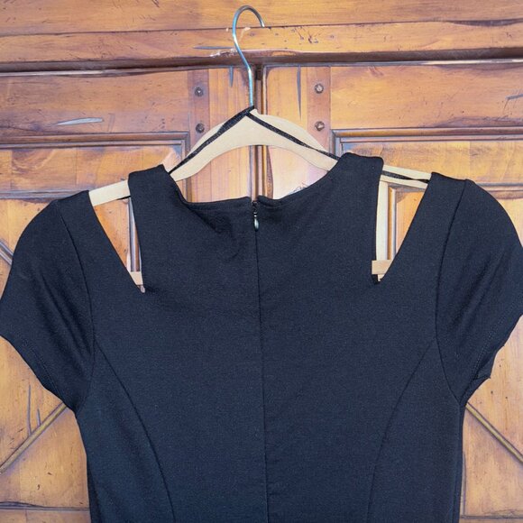 International Concepts INC - Black Short Sleeve Mini Dress (Size: XS) - Picture 4 of 6